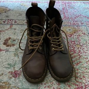 Dr. Marten 1460 Brown Leather Boots